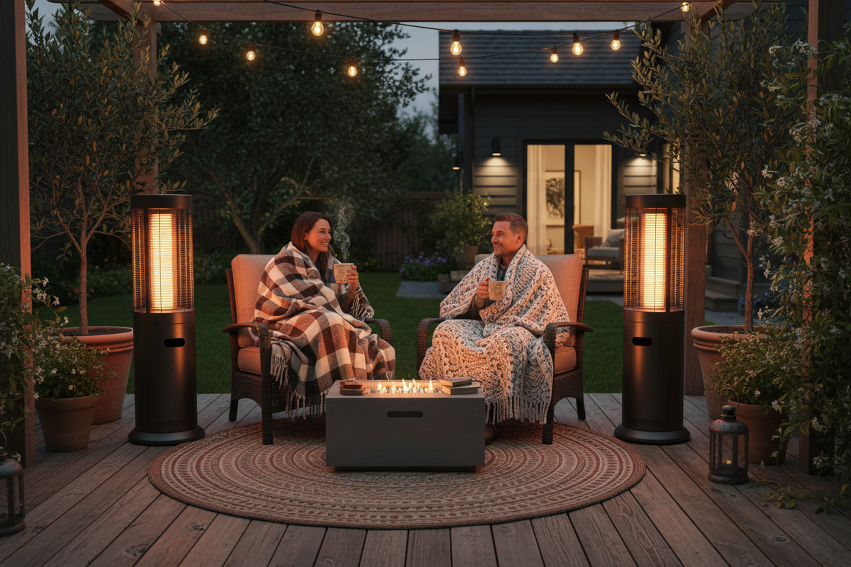 Extend Patio Season (Heaters, Blankets, etc)