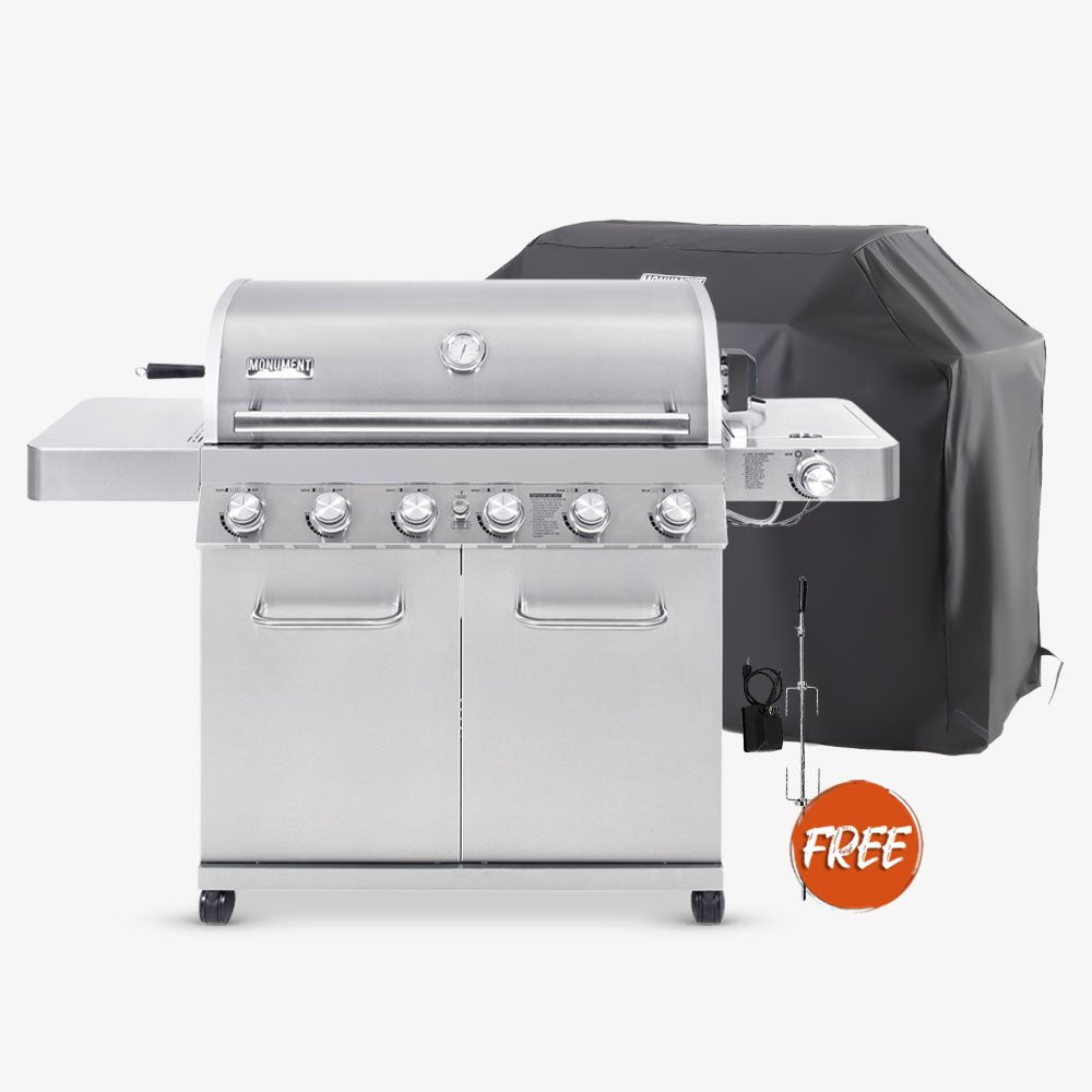 77352 | Full Stainless Propane Gas Grill