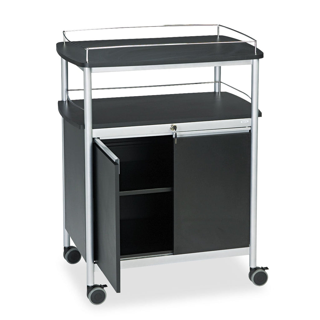 Mobile Beverage Cart (Black)