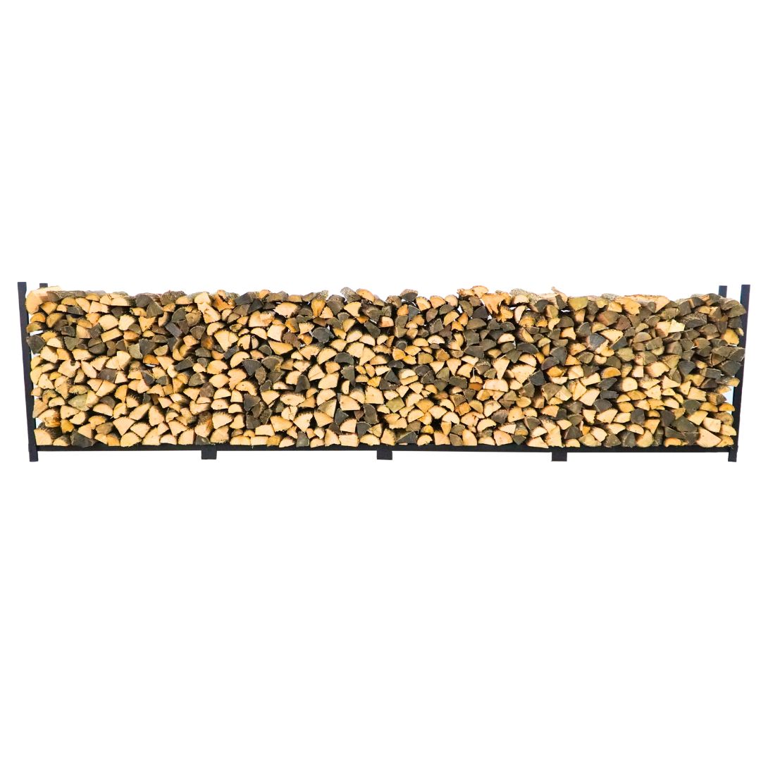 The Woodhaven 16ft Firewood Rack