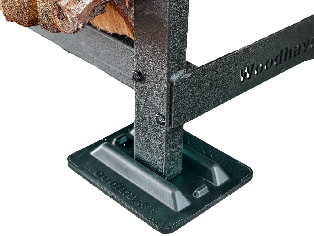 The Woodhaven 12ft Firewood Rack