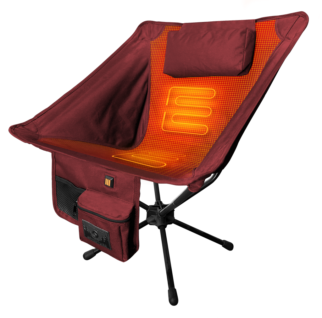 The Beck Chair - Ultra-Portable Heated Camping Chair