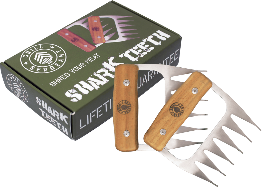 Grill Sergeant Shark Teeth Meat Claws