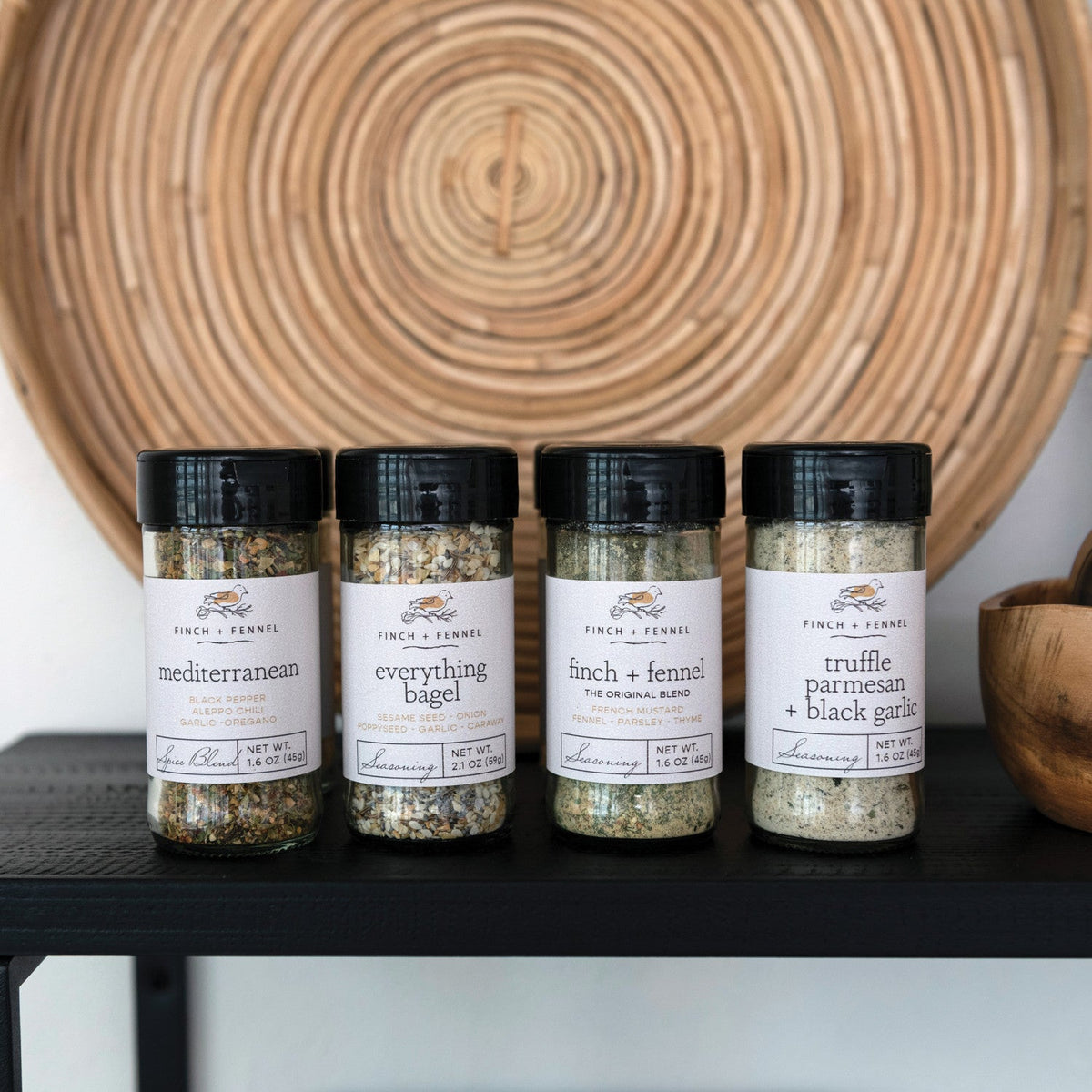 Truffle Parmesan + Black Garlic Seasoning | Finch & Fennel
