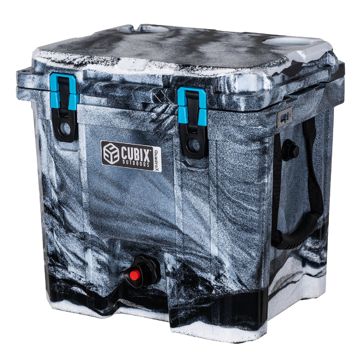 5 Gallon, 2-in-1 Beverage Dispenser/Cooler - QuadraX Hard Cooler