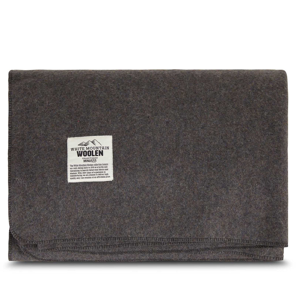 Wool Lodge Blanket - White Mountain Woolen