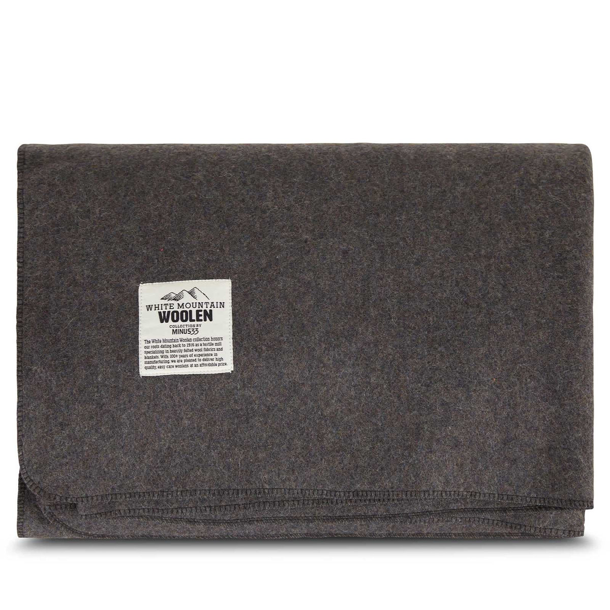Wool Lodge Blanket - White Mountain Woolen