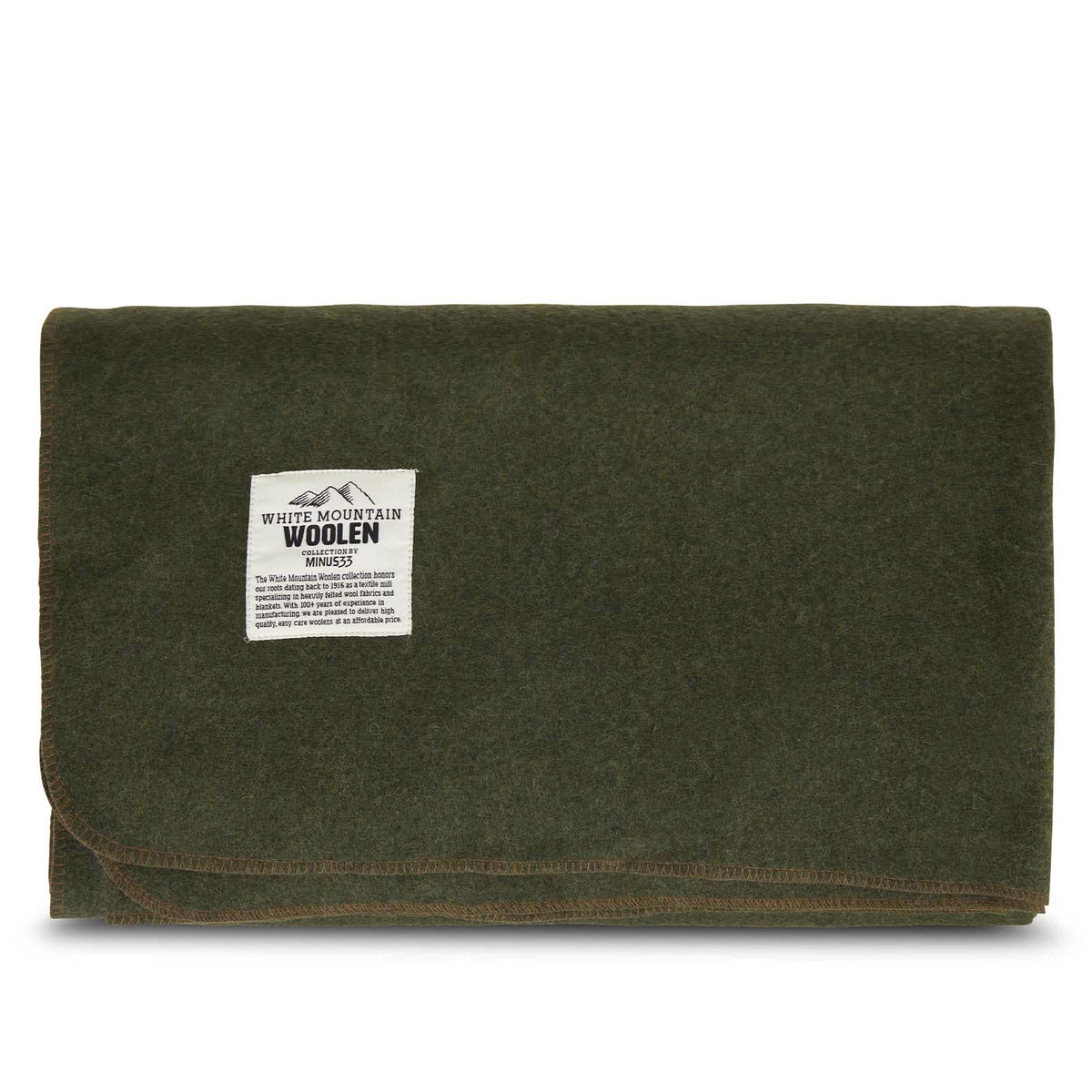 Wool Lodge Blanket - White Mountain Woolen