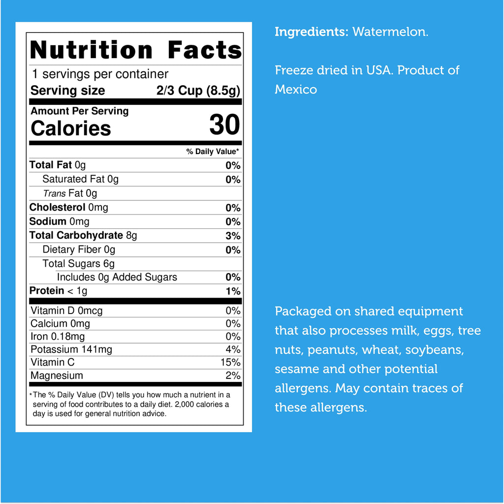 Freeze Dried Watermelon