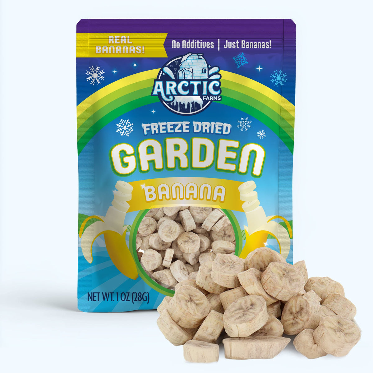 Freeze Dried Banana Chips