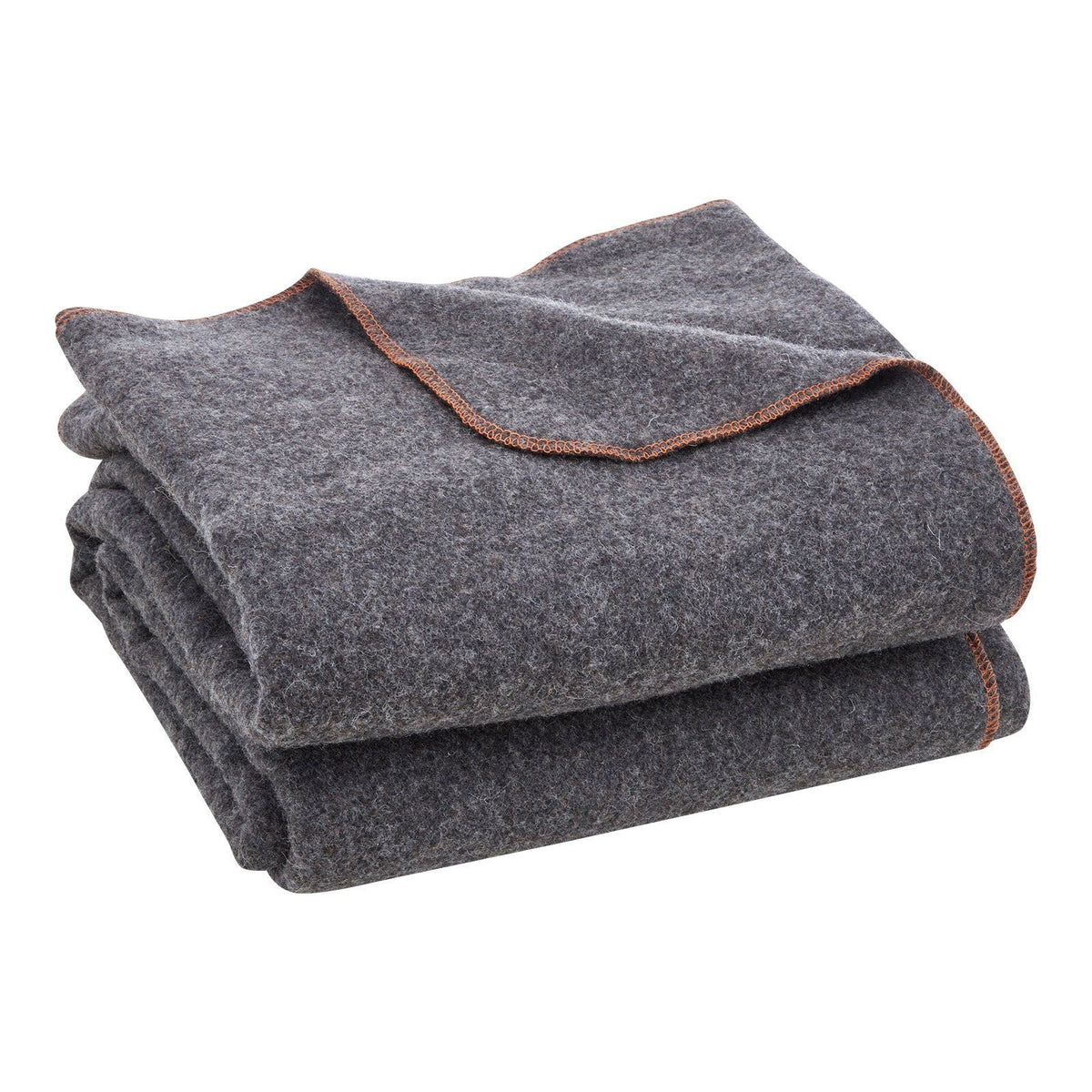 Wool Camping Blanket 64" x 88"
