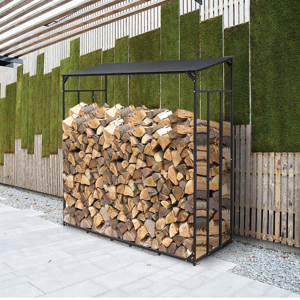 Heavy Duty Outdoor Log Storage Rack