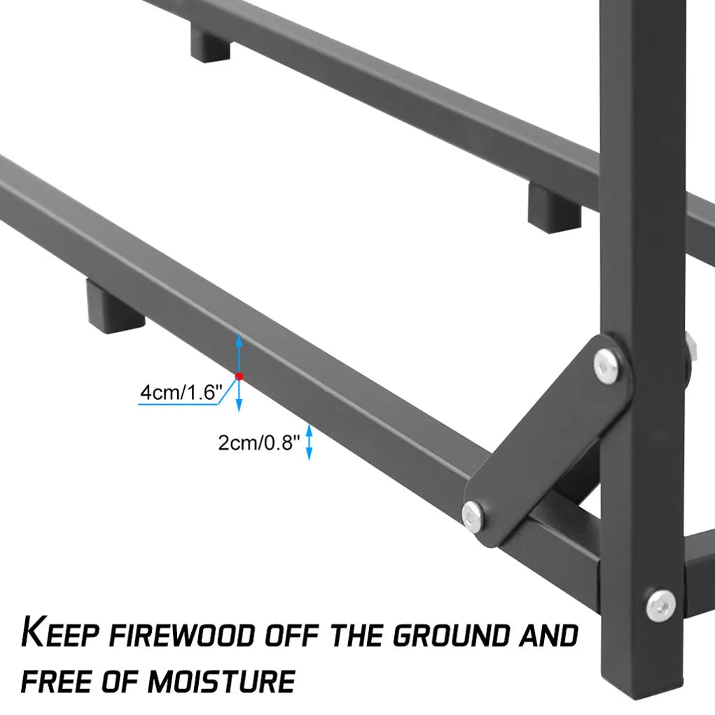Heavy Duty Outdoor Log Storage Rack
