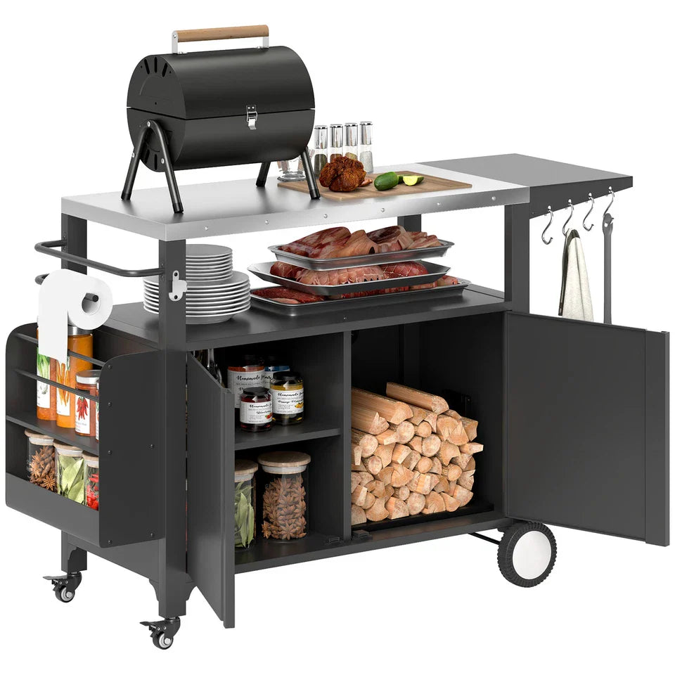 Berg Outdoor Bar Cart