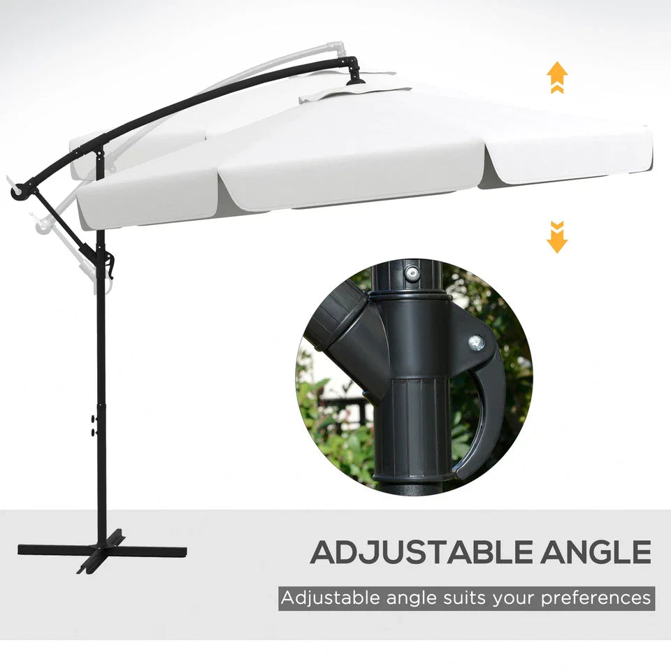 11' Outdoor Large Patio Cantilever Umbrella