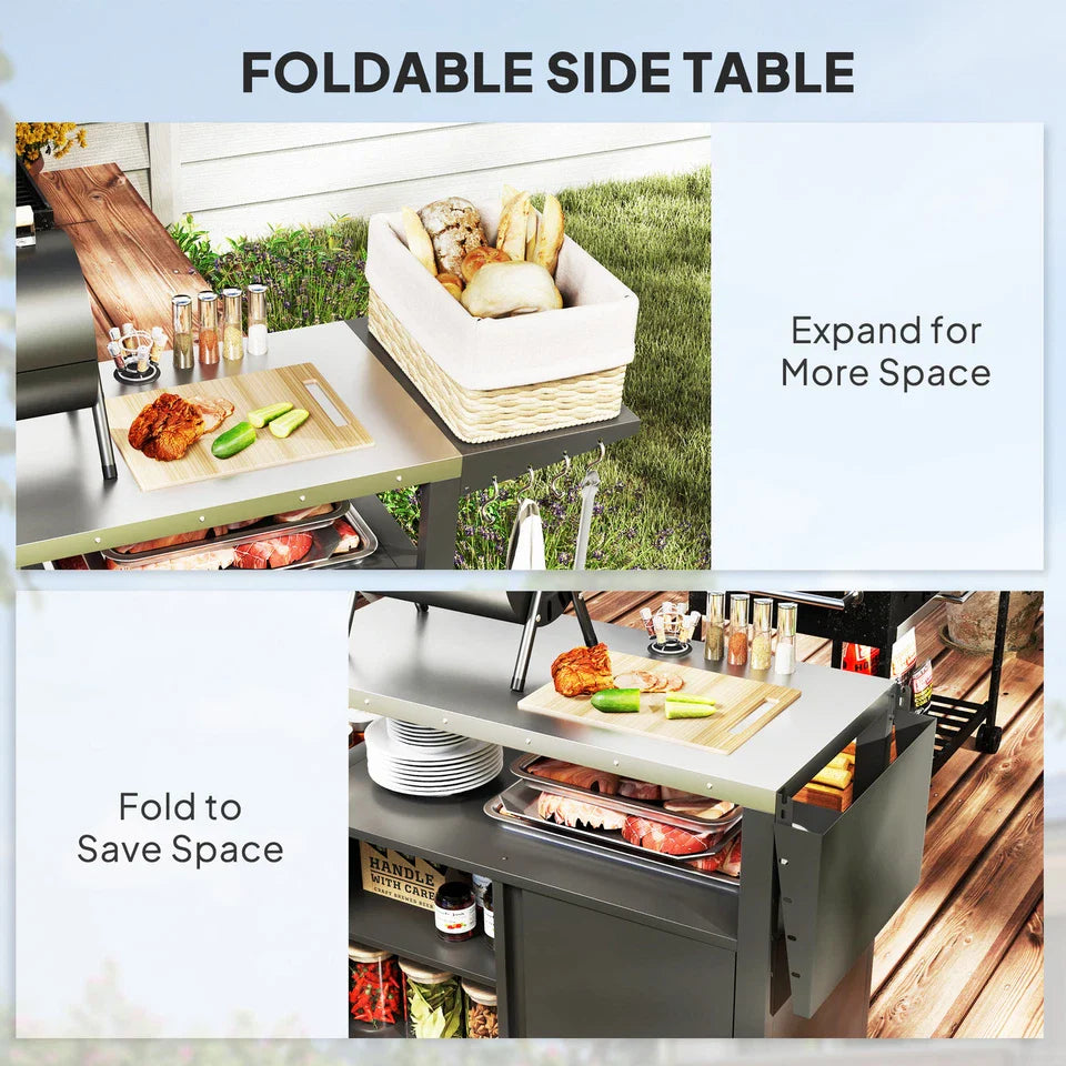 Berg Outdoor Bar Cart