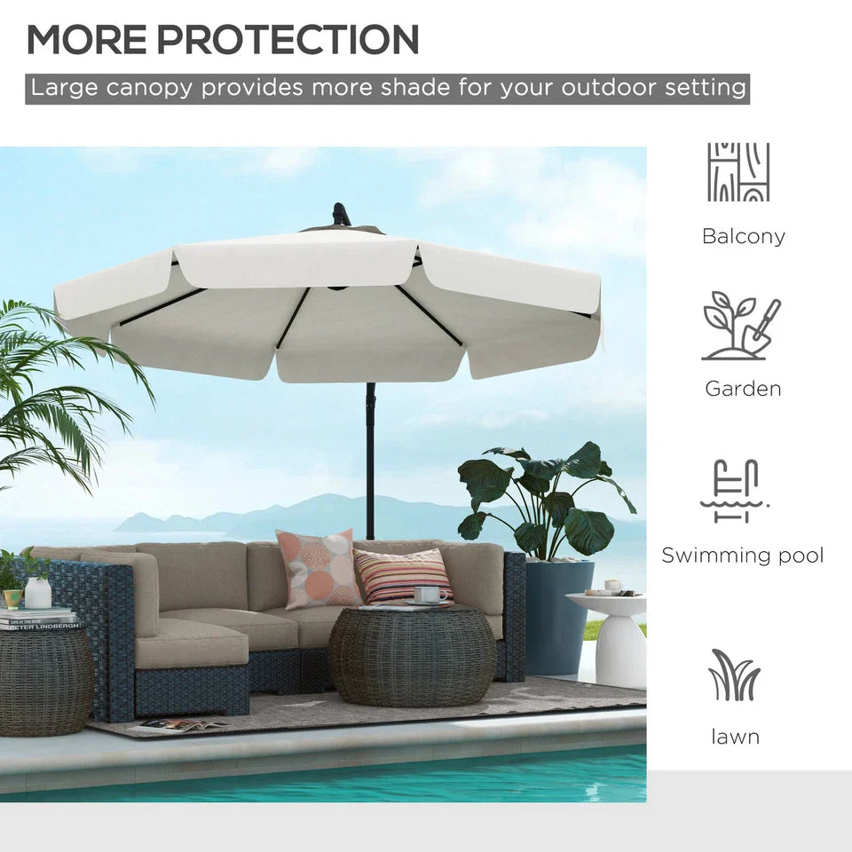 11' Outdoor Large Patio Cantilever Umbrella