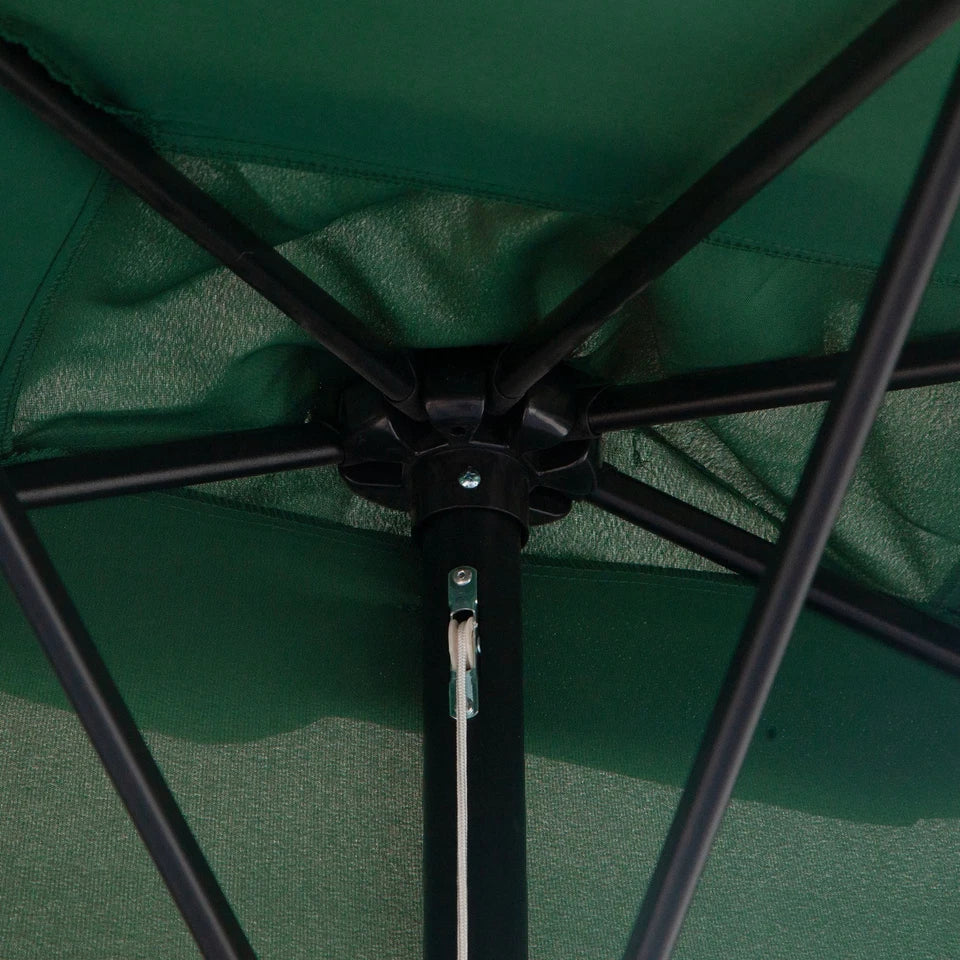 8' Half Outdoor Large Patio Umbrella
