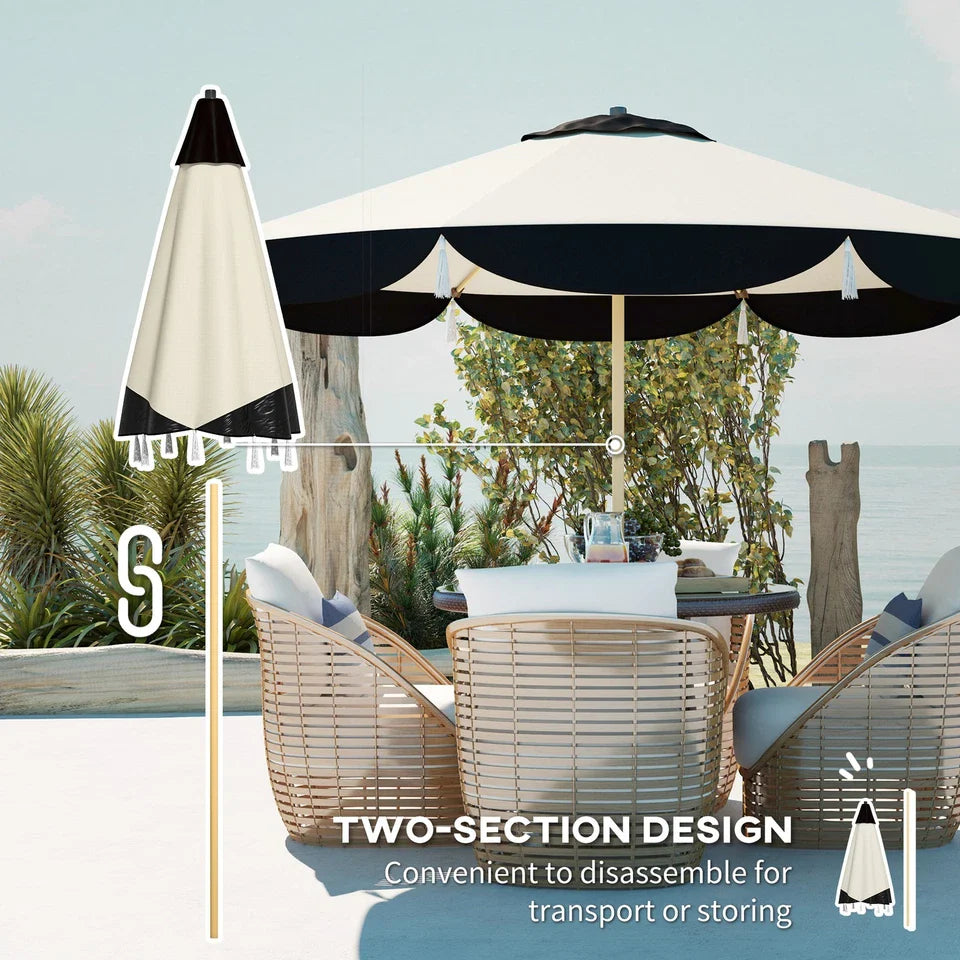 9FT Outdoor Large Patio Umbrella