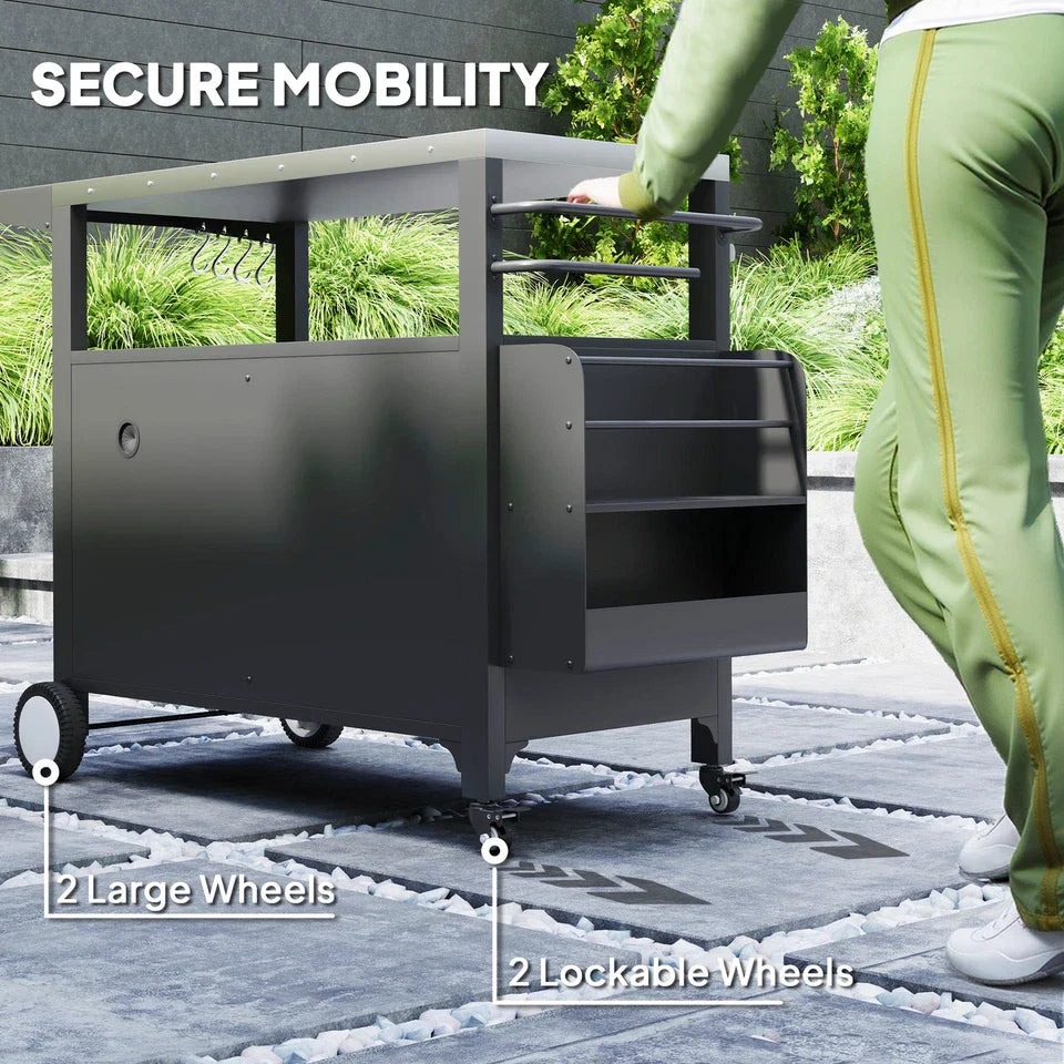 Berg Outdoor Bar Cart