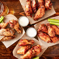 Smoked Crispy Chicken Wings – 25pc Bundle with Choice of Signature Sauce
