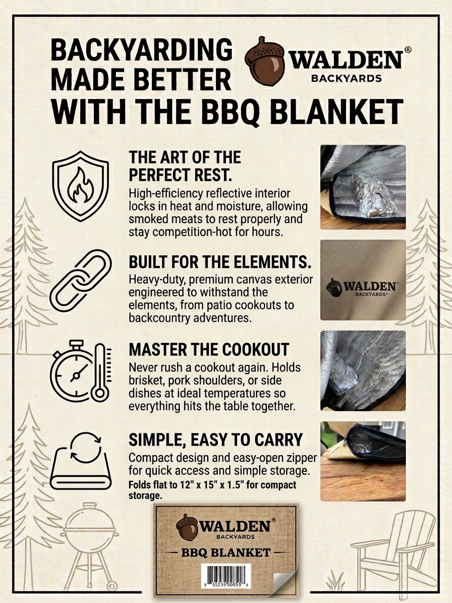 The Walden Backyards BBQ Blanket