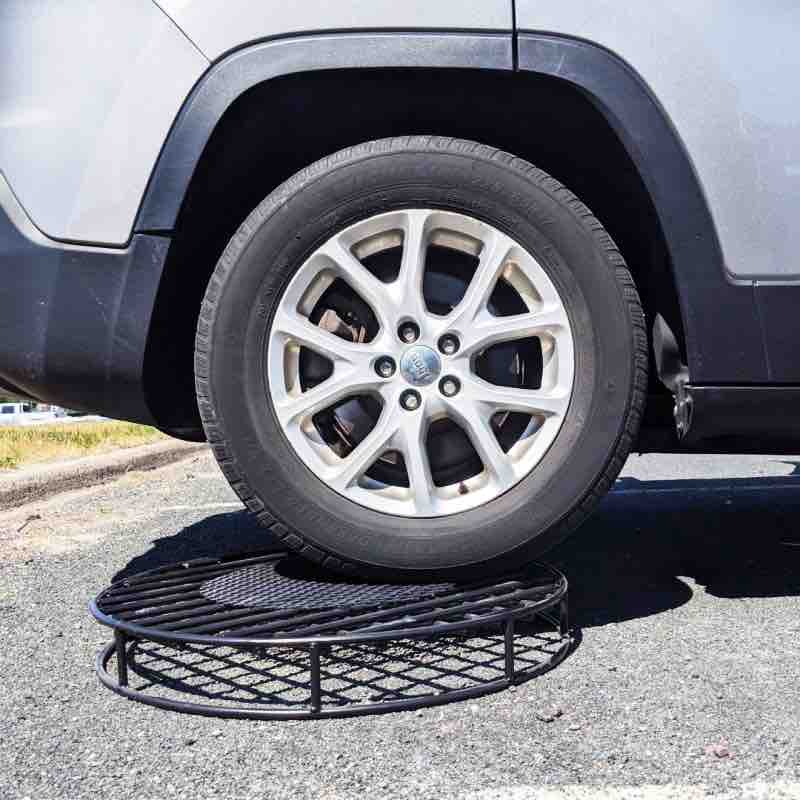 Walden Original Fire Pit Grate in use
